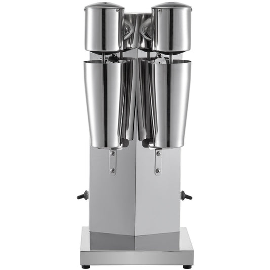 Commercial Milkshake Maker Machine Double Heads Thickshake Frother Stainless