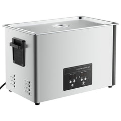30L Ultrasonic Cleaner, Professional Ultrasonic Cleaner Machine with Cleaning Basket & Digital Display, 480W Stainless Steel 40kHz Industrial Cleaning Machine for Parts, Carburetors, Instruments