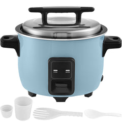 Commercial Rice Cooker, 60-Cup Rice Cooker, 13 Liter Large Rice Cooker and Warmer with Nonstick Inner Pot, Fast Cooking and 24-Hour Keep Warm, with Rice Cup and Paddle, for Restaurant