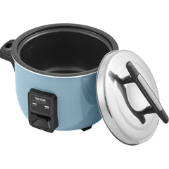 Commercial Rice Cooker, 60-Cup Rice Cooker, 13 Liter Large Rice Cooker and Warmer with Nonstick Inner Pot, Fast Cooking and 24-Hour Keep Warm, with Rice Cup and Paddle, for Restaurant