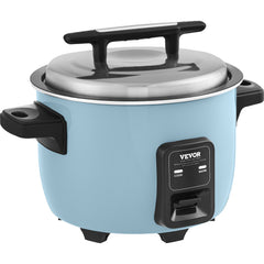 Commercial Rice Cooker, 40-Cup Rice Cooker, 8 Liter Large Rice Cooker and Warmer with Nonstick Inner Pot, Fast Cooking and 24-Hour Keep Warm, with Rice Cup and Paddle, for Restaurant