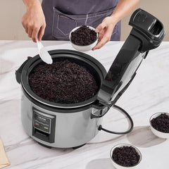 Commercial Rice Cooker 60-Cup Non-Stick Pot 13L 12H Keep Warm Restaurant