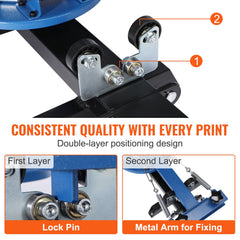 4 Color 1 Station Silk Screening Screenprint Press Screen Printing Machine