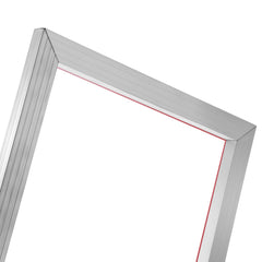 Screen Printing Kit, 6 Pieces Aluminum Silk Screen Printing Frames, 25.4 x 35.6 cm Silk Screen Printing Frame with 110 Count Mesh, High Tension Nylon Mesh and Sealing Tape for T-shirts DIY