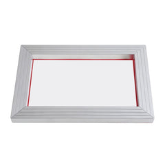 Screen Printing Kit, 6 Pieces Aluminum Silk Screen Printing Frames, 25.4 x 35.6 cm Silk Screen Printing Frame with 110 Count Mesh, High Tension Nylon Mesh and Sealing Tape for T-shirts DIY