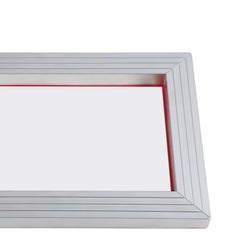 Screen Printing Kit, 6 Pieces Aluminum Silk Screen Printing Frames, 25.4 x 35.6 cm Silk Screen Printing Frame with 110 Count Mesh, High Tension Nylon Mesh and Sealing Tape for T-shirts DIY