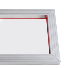 Screen Printing Kit, 6 Pieces Aluminum Silk Screen Printing Frames, 20x24inch Silk Screen Printing Frame with 160 Count Mesh, High Tension Nylon Mesh and Sealing Tape for T-shirts DIY Printing