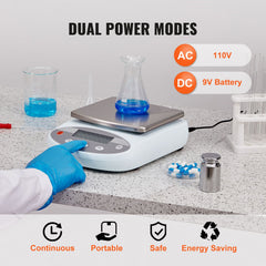 Analytical Balance Lab Scale 2000g x 0.01g 13 Units Conversion Electronic