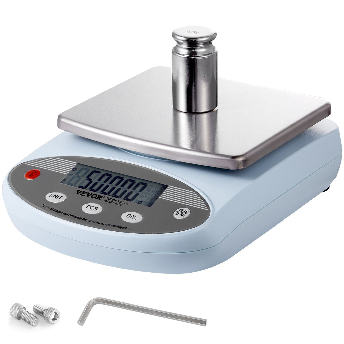 Analytical Balance Lab Scale 2000g x 0.01g 13 Units Conversion Electronic