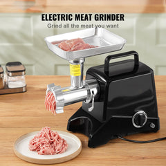 Commercial Electric Meat Grinder 2.27Kg/Min Sausage Stuffer Filler Kitchen