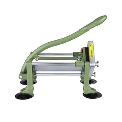 French Fry Cutter, Potato Slicer with 1/2" 3/8" 1/4" Stainless Steel Blades, Manual Potato Cutter Chopper with Suction Cups, Great for Potato, French Fries, Cucumber, Vegetables, Carrot