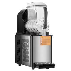 Commercial Slushy Machine, 4L Single Tank Frozen Drink Machine, 16 Cups Stainless Steel Margarita Smoothie Frozen Drink Maker, Slushie Maker for Home Party Restaurants Cafe Bars