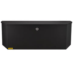 Trailer Tongue Box, Carbon Steel Tongue Box Tool Chest, Heavy Duty Trailer Box Storage with Lock and Keys, Utility Trailer Tongue Tool Box for Pickup Truck Bed, RV Trailer, 91.44cmx30.48 cmx30.4