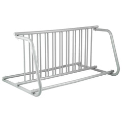 10 Holders Floor Bike Rack, 59" Length All-Steel Grid Bike Rack, 10-Bike Capacity Dual-Side Storage Stand for Garages Streets Yards Bike Events