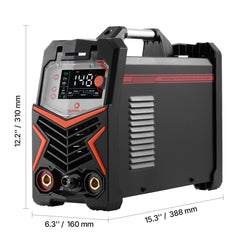 TIG Welder, 205A 3-In-1 Welding Machine (Large LED Display)- DC TIG/DC Pulse TIG/MMA(Stick), Electric Welder with IGBT Inverter High-Frequency Start