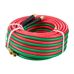 Oxygen Acetylene Hose 1/4-Inch x 50FT T Grade Hose 300PSI Max Working Pressure