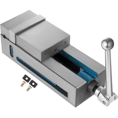 Milling Vice 4"/100mm,Bench Clamp Vice Nodular Cast Iron Material,Clamping Vice Clamping Force 19KN Max, Milling Machine Vice