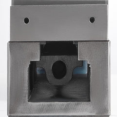 Milling Vice 4"/100mm,Bench Clamp Vice Nodular Cast Iron Material,Clamping Vice Clamping Force 19KN Max, Milling Machine Vice