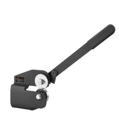 Sheet Metal Shear, Throatless Rotary Hand Shear, 16 Gauge Mild Steel Sheet Cutter with 1.5 mm Capacity, with Solid Construction, Mounting Type, for Cutting Steel, Copper, Rebar, and Aluminum