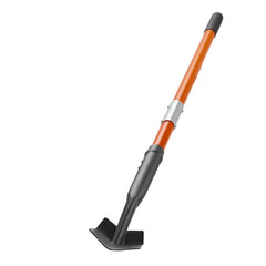 Trench Shovel, 10.4 cm Blade Heavy-Duty Trenching Shovel, Narrow Spade Trench Digger with Fiberglass Handle and Non-Slip Grip, for Gardening, Digging Holes, Trenching, and Planting, 142.5 cm