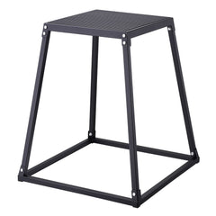 Plyometric Jump Boxes, 12/18/24/30 Inch Plyo Box, Platform and Jumping Agility Box, Anti-Slip Fitness Exercise Step Up Box Set for Home Gym Training, Conditioning Strength Training, Black