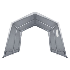 Protable Stotage Shelter Garage Stotage Shed 7 x 12 x 7.36ft & Zipper Door