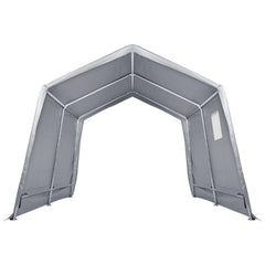 Protable Stotage Shelter Garage Stotage Shed 7 x 12 x 7.36ft & Zipper Door