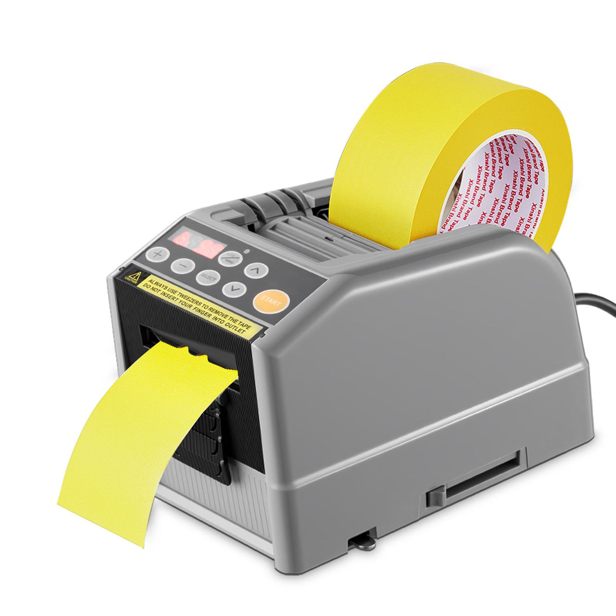 Automatic Tape Dispenser, Self-Adhesive Electric Tape Cutter, 25 W Packaging Machine, Tape Cutter, 6-60 mm Tape Width, Electric Tape Cutter Packaging Machine