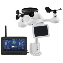 7-in-1 Wi-Fi Weather Station 177.8 mm TFT Display Wireless Outdoor Sensor