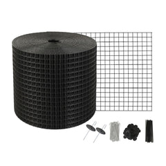 6in x 100ft Solar Panel Bird Guard Critter Guard Roll Kit 100pcs Fasteners