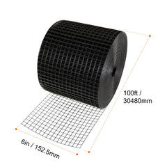 6 in x 100ft Solar Panel Bird Guard Critter Guard Roll Kit 60pcs Fasteners