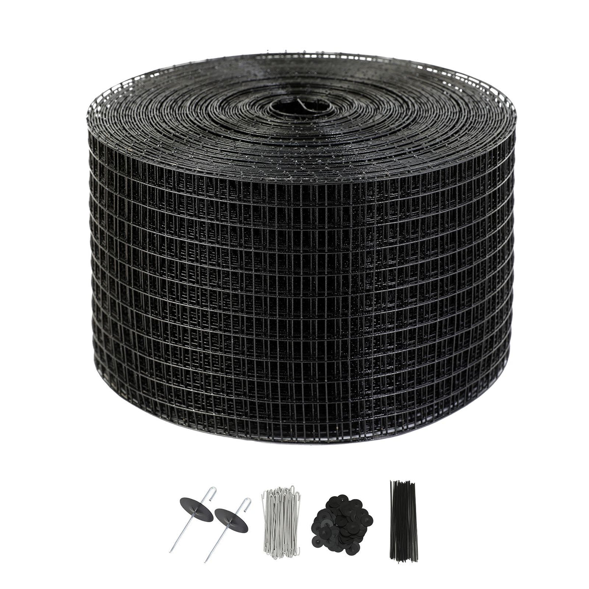 8in x 100ft Solar Panel Bird Guard Critter Guard Roll Kit 100pcs Fasteners