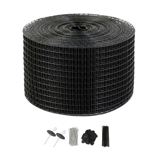 8in x 100ft Solar Panel Bird Guard Critter Guard Roll Kit 100pcs Fasteners