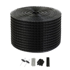 8in x 100ft Solar Panel Bird Guard Critter Guard Roll Kit 100pcs Fasteners