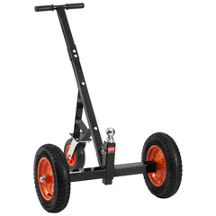 Trailer Dolly, 1000lbs Tongue Weight Capacity, Carbon Steel Trailer Mover with 2 inch Ball, 14 inch Pneumatic Tires, Portable Tow Dolly for Moving RV Trailer