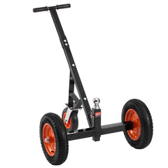 Trailer Dolly, 1000lbs Tongue Weight Capacity, Carbon Steel Trailer Mover with 2 inch Ball, 14 inch Pneumatic Tires, Portable Tow Dolly for Moving RV Trailer