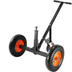 Adjustable Trailer Dolly, 1000lbs Tongue Weight Capacity, Carbon Steel Trailer Mover with 19''-26'' Adjustable Height & 2'' Ball, 16'' Pneumatic Tires & Universal Wheel, for Moving RV Trailer