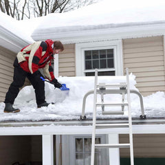 Ladder Stabilizer with Wing Span Heavy Duty Steel Roof Hook Stabilizer