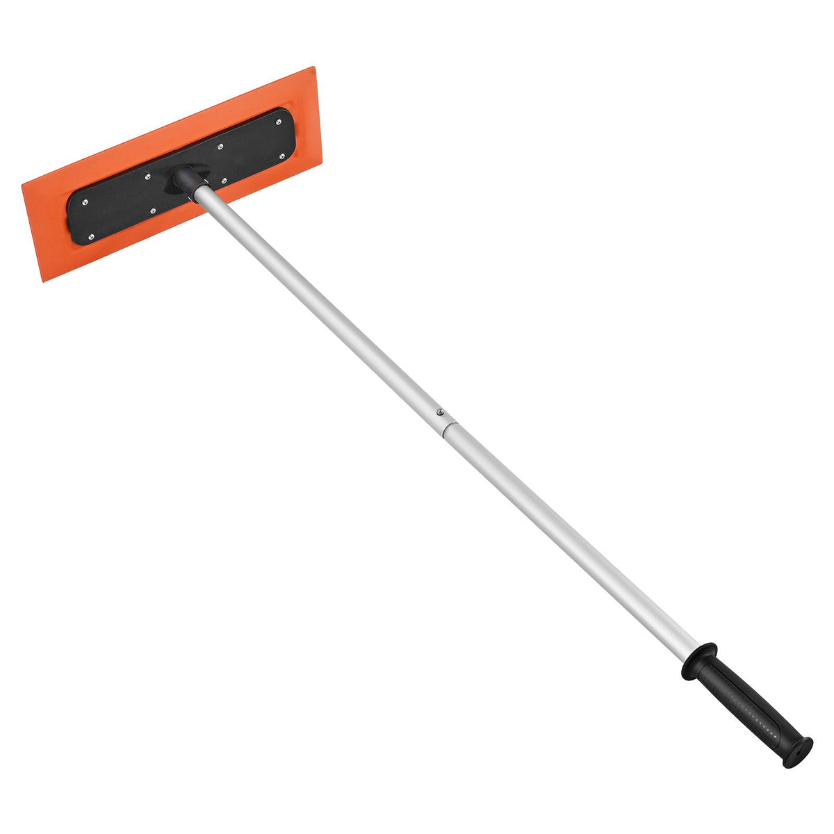  Snow Roof Rake, 1.2m Long Reach Car Roof Snow Scraper, 45cm Foam Blade for No Scratches, Non-Slip Handle, Lightweight Snows Removal Tool for Vehicle Garage Rooftop Leaves Debris Clearing