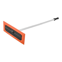  Snow Roof Rake, 1.2m Long Reach Car Roof Snow Scraper, 45cm Foam Blade for No Scratches, Non-Slip Handle, Lightweight Snows Removal Tool for Vehicle Garage Rooftop Leaves Debris Clearing
