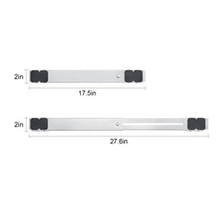 Heavy Duty Furniture Appliances Rollers, 660 lbs Total Load, Extendable Appliance Rollers Mobile Washing Machine Base, Fridge Stand Dolly Movers for Refrigerators, Dryers, Dishwashers, White