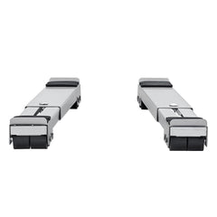 Heavy Duty Furniture Appliances Rollers, 660 lbs Total Load, Extendable Appliance Rollers Mobile Washing Machine Base, Fridge Stand Dolly Movers for Refrigerators, Dryers, Dishwashers, White