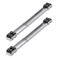 Heavy Duty Furniture Appliances Rollers, 660 lbs Total Load, Extendable Appliance Rollers Mobile Washing Machine Base, Fridge Stand Dolly Movers for Refrigerators, Dryers, Dishwashers, White