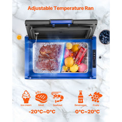Portable Car Refrigerator Freezer Compressor 35L Single Zone for Car Home