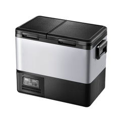 Portable Car Refrigerator Freezer Compressor 45L Dual Zone for Car Home
