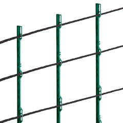 Electric Fence Wire, 1000Ft 305M Portable Polywire, 1/4" Diameter 2 Copper Strands for Reliable Conductivity and Rust Resistance, Fencing Rope Line for Horse, Cattle, Livestock