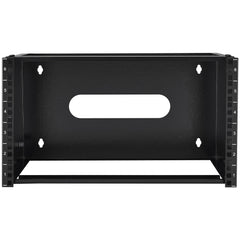 6U Wall Mount Network Rack, 14 in/355.6 mm Depth, 50 lbs/22.68 kg Max Weight Capacity Wall Mount Server Rack with Cage Nuts, 19"/482.6 mm for Shallow Server IT Equipment and Network Switches
