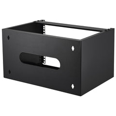 6U Wall Mount Network Rack, 14 in/355.6 mm Depth, 50 lbs/22.68 kg Max Weight Capacity Wall Mount Server Rack with Cage Nuts, 19"/482.6 mm for Shallow Server IT Equipment and Network Switches
