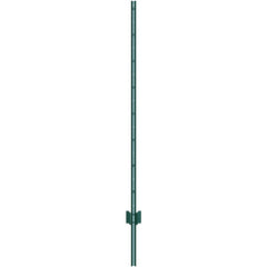 5 Feet Fence Post 10 Pack T-Post Heavy Duty Metal Fence Posts Green