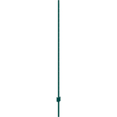 6 Feet Fence Post 6 Pack T-Post Heavy Duty Metal Fence Posts Green